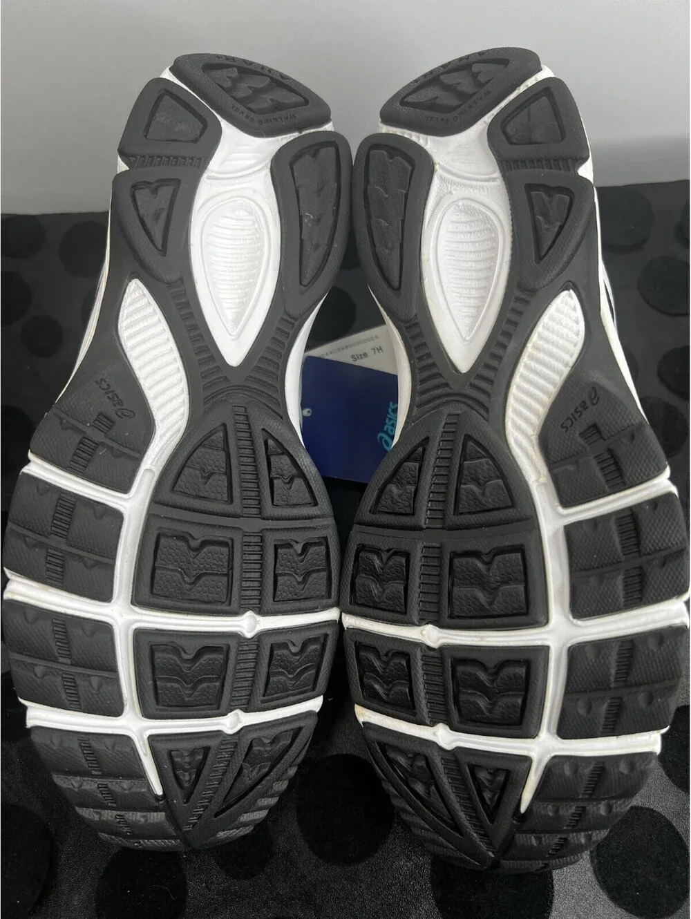 ASICS GEL-Quickwalk 3 Women’s 7.5 Black White Walking Shoes 1132A055 NWT